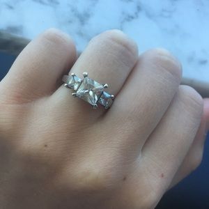 925 Silver “Engagement” Ring